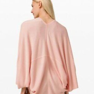 Lululemon Cashlu Knit Textured Wrap
